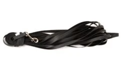 Mystique Biothane Leine Schwarz 2 M Ohne Schlaufe