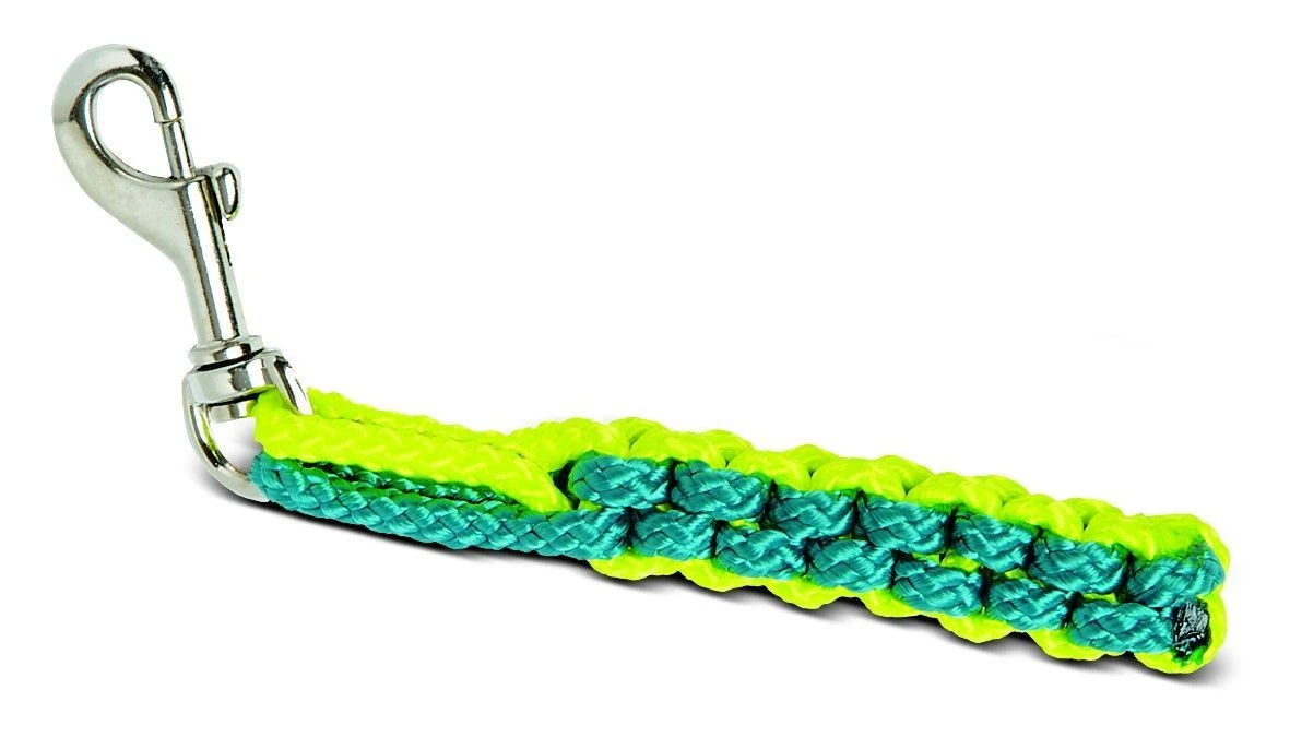 Bringsel Geflochten Türkis-gelb 10 Cm 3 Bringsel Geflochten Türkis-gelb 10 Cm