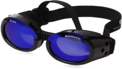 Doggles Sonnenbrille Schwarz