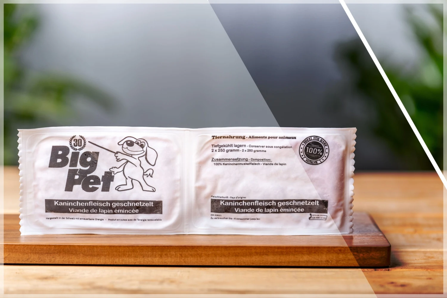 Big Pet Kaninchen Geschnetzelt 2x250g 4 Big Pet Kaninchen Geschnetzelt 2x250g – Bild 2