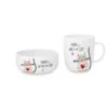 Home Cat Set Napf Und Tasse 450 Ml + 400 Ml 1 Home Cat Set Napf Und Tasse 450 Ml + 400 Ml -Katzen Hundebedarf Geschäft 163901691