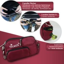 SilkeN Dog Tasche Rot -Katzen Hundebedarf Geschäft 19036 2