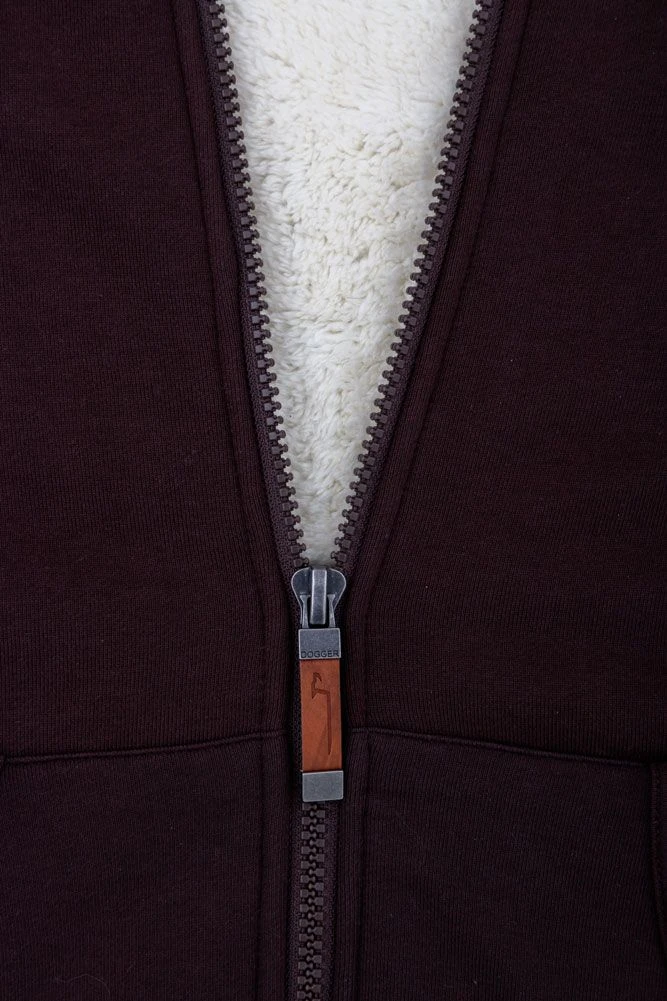 Dogger Winter-Hoody Herren Schoko Braun 4 Dogger Winter-Hoody Herren Schoko Braun – Bild 2