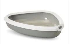 Savic Katzentoilette Rincon Weiss / Grau