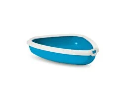 Savic Katzentoilette Rincon Weiss / Blau