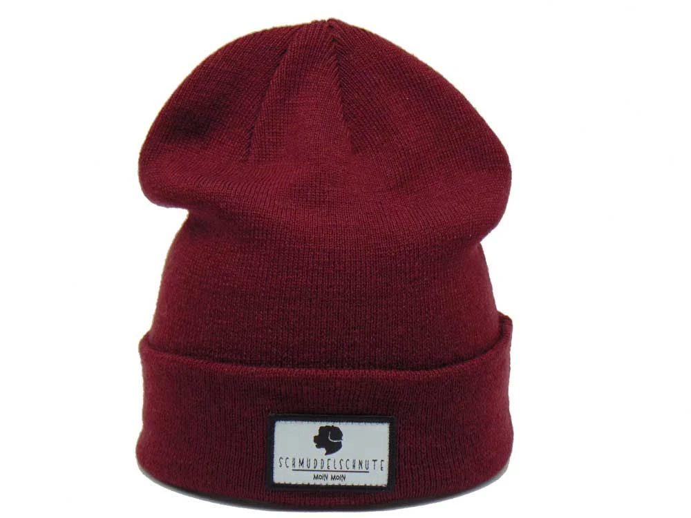 Schmuddelschnute Beanie Bordeaux 3 Schmuddelschnute Beanie Bordeaux