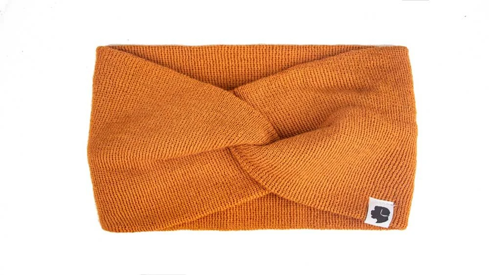 Schmuddelschnute Stirnband Kürbis 3 Schmuddelschnute Stirnband Kürbis