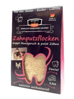 QCHEFS Zahnputzflocken Katze 80 G 8 QCHEFS Zahnputzflocken Katze 80 G -Katzen Hundebedarf Geschäft 269805 3