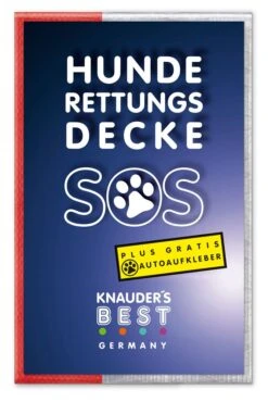 Knauder's Best Rettungsdecke 120 X 80 Cm Belastbar Bis 60 Kg