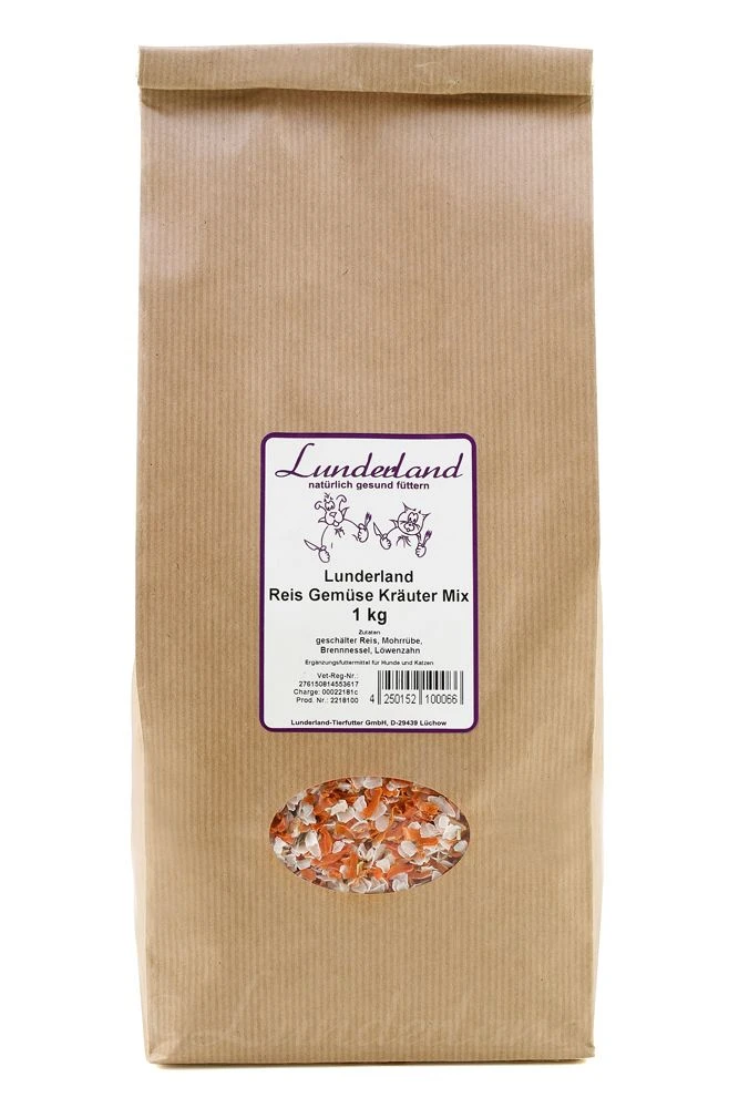 Lunderland Reis Gemüse Kräuter Mix 1 Kg 3 Lunderland Reis Gemüse Kräuter Mix 1 Kg
