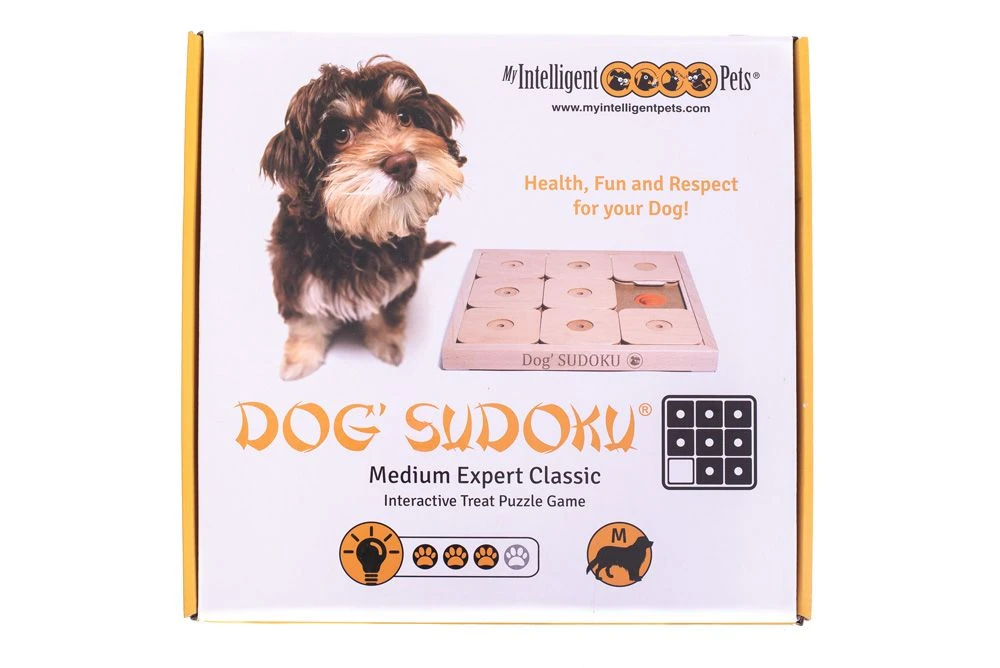 My Intelligent Pets Dog's SUDOKU M Expert Ca. 27.5 X 27.5 X 3 Cm 5 My Intelligent Pets Dog's SUDOKU M Expert Ca. 27.5 X 27.5 X 3 Cm – Bild 3