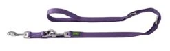 Hunter Doppelführleine Nylon Violett