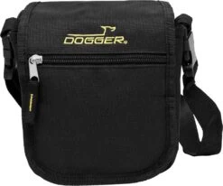 Dogger Schultertasche Schwarz Mittel 17 X 15 Cm