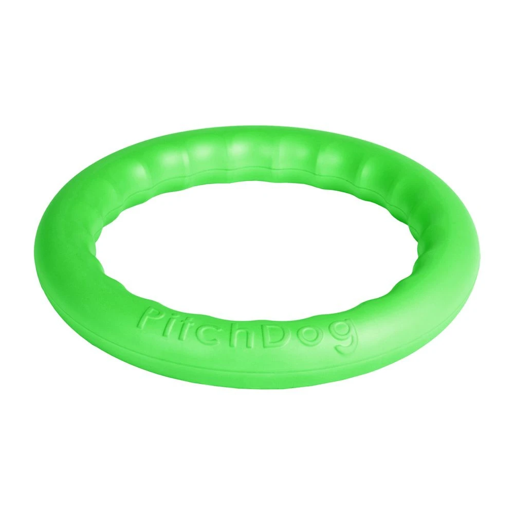 PitchDog Fetch Ring 28 Cm Grün 4 PitchDog Fetch Ring 28 Cm Grün – Bild 2
