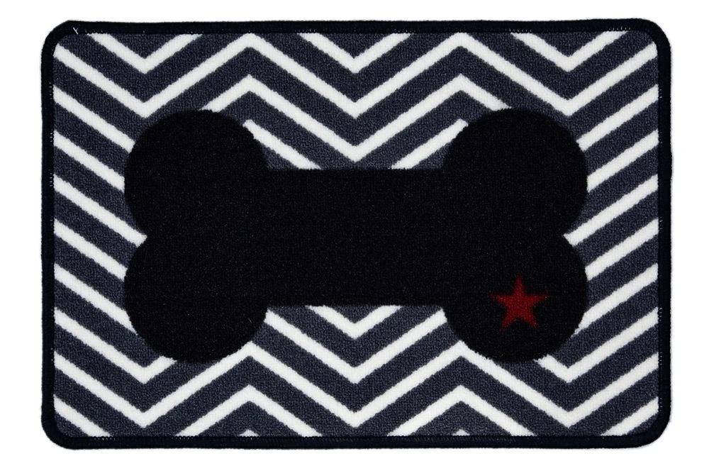 Pet Rebellion Napfunterlage Knochen 40 X 60 Cm 3 Pet Rebellion Napfunterlage Knochen 40 X 60 Cm