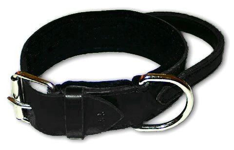Hetzhalsband Leder Mit Handschlaufe Mit Filz Unterlegt 3 Hetzhalsband Leder Mit Handschlaufe Mit Filz Unterlegt
