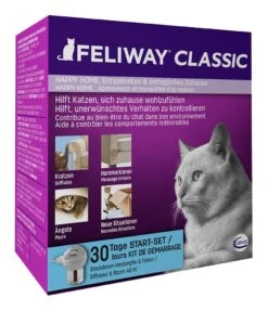 Feliway Starter-Set Steckdosen-Verdampfer + 30-Tage-Flasche 7 Feliway Starter-Set Steckdosen-Verdampfer + 30-Tage-Flasche -Katzen Hundebedarf Geschäft 6707n