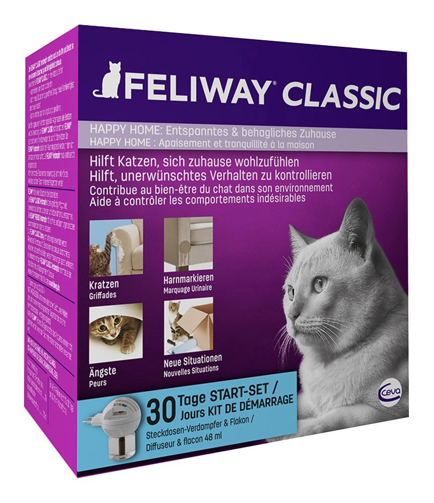 Feliway Starter-Set Steckdosen-Verdampfer + 30-Tage-Flasche 4 Feliway Starter-Set Steckdosen-Verdampfer + 30-Tage-Flasche – Bild 2