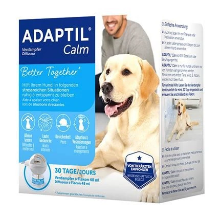 Adaptil Verdampfer Starter-Set Steckdosen-Verdampfer + 30-Tage-Flasche 3 Adaptil Verdampfer Starter-Set Steckdosen-Verdampfer + 30-Tage-Flasche