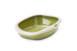 Savic Katzentoilette Gizmo Mokka-grün