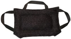 Bestätigungskissen Nylcott Flach Gross 30 X 18 Cm, 3 Schlaufen, Schwarz