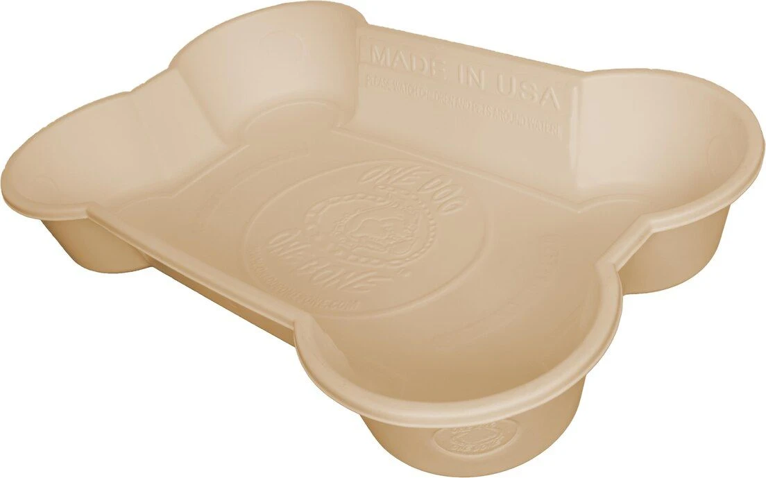 Hundepool In Knochenform Sand 3 Hundepool In Knochenform Sand