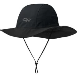OR Regenhut Sombrero Gore Tex Schwarz