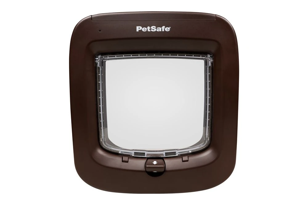 PetSafe Microchiptüre Braun 3 PetSafe Microchiptüre Braun