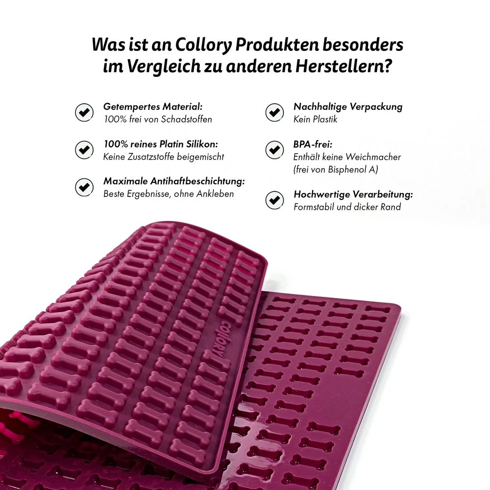Collory Backmatte Mini Knochen 2 Cm 5 Collory Backmatte Mini Knochen 2 Cm – Bild 3