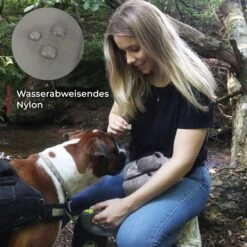 SilkeN Dog Tasche Rot -Katzen Hundebedarf Geschäft bordeauxrot 06