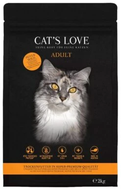 Cats Love Trocken Adult 2 Kg Pute & Wild
