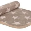 Petlando Stars Kuscheldecke Beige 1 Petlando Stars Kuscheldecke Beige -Katzen Hundebedarf Geschäft cr 481123 1