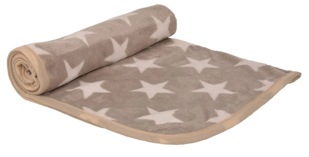 Petlando Stars Kuscheldecke Beige 3 Petlando Stars Kuscheldecke Beige