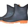 Doggo Gummistiefel Max Schwarz / Orange