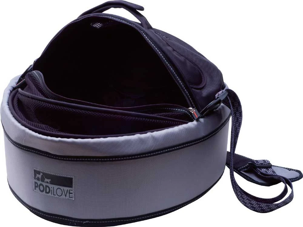 PetEgo Pod ILove Silber/schwarz 38x38x38cm. 5 PetEgo Pod ILove Silber/schwarz 38x38x38cm. – Bild 3