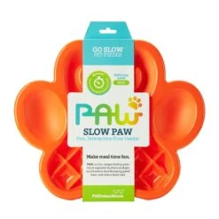 Pet Dream House PAW Slow Feeder Orange 36 X 30 X 3 Cm