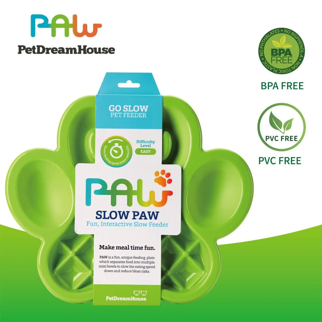 Pet Dream House PAW Slow Feeder Grün 36 X 30 X 3 Cm 6 Pet Dream House PAW Slow Feeder Grün 36 X 30 X 3 Cm – Bild 4