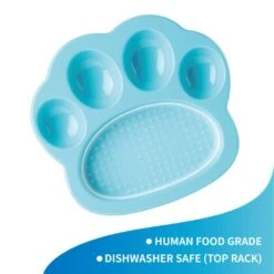 Pet Dream House PAW 2-IN-1 Mini Slow Feeder Blau 20 X 18 X 3 Cm 10 Pet Dream House PAW 2-IN-1 Mini Slow Feeder Blau 20 X 18 X 3 Cm -Katzen Hundebedarf Geschäft pdhf013.5