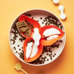 Pet Dream House Slow Feeder Bougainvillea Orange Ø 25 X 9.2 Cm 7 Pet Dream House Slow Feeder Bougainvillea Orange Ø 25 X 9.2 Cm -Katzen Hundebedarf Geschäft pdhf101.2