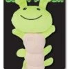 Spunky Pup Glow Plush Raupe Klein Grün -Katzen Hundebedarf Geschäft sp3155