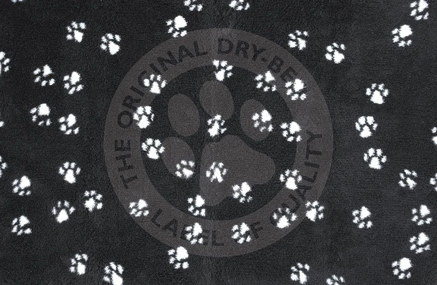 Dry Bed Thermodecke Schwarz Mit Pfoten 3 Dry Bed Thermodecke Schwarz Mit Pfoten