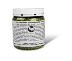 VITANA Fenchel-Samen 210g Getrocknet, Für Hunde